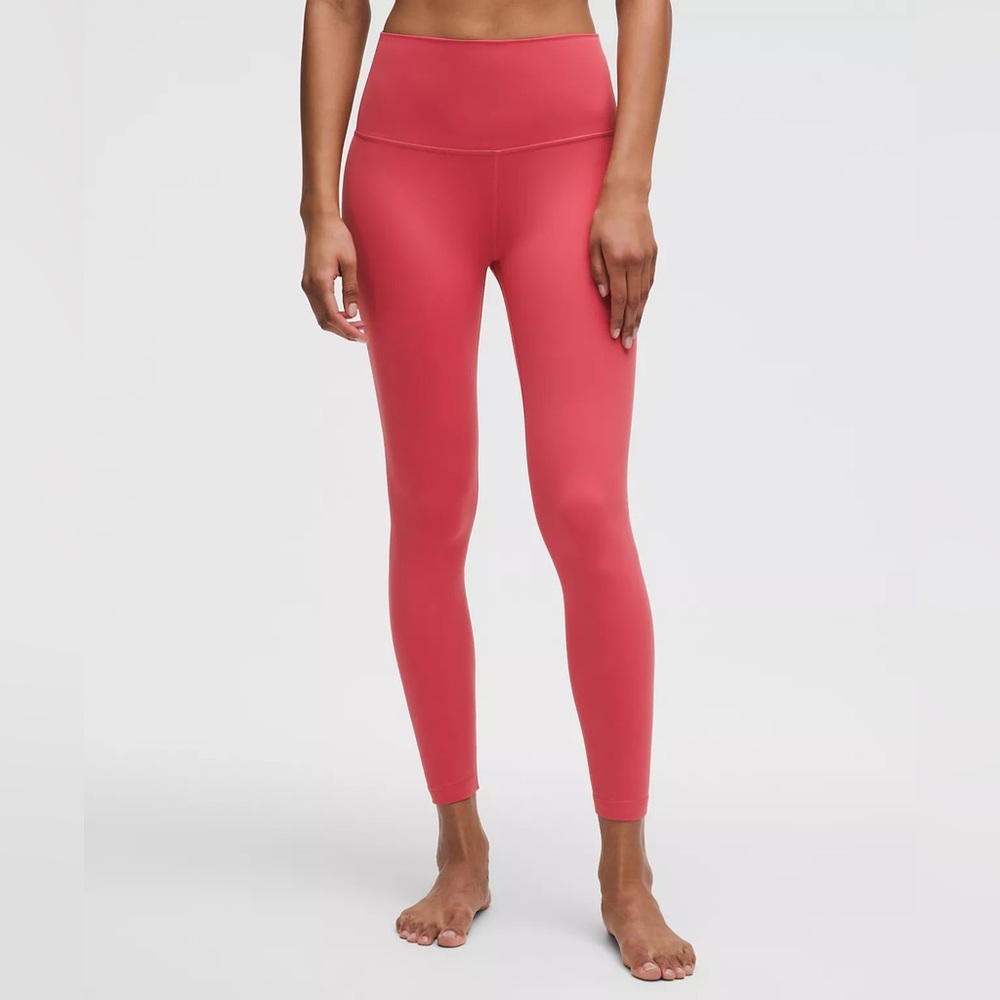 lululemon Align High-Rise Pant 25" Size 10 Desert Red